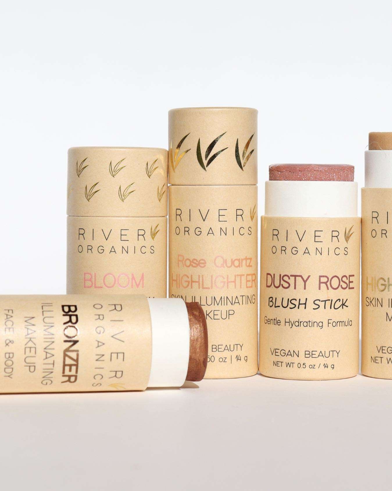Tubo de papel push-up biodegradável de alta qualidade para embalagem de cilindro de batom para armazenamento ecológico