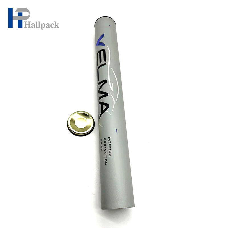 Tubo amigável feito sob encomenda do papel da caixa do cilindro do cartão de Eco que empacota para o modelo do papel de parede Art Print