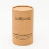 Tubo biodegradável do papel de embalagem que empacota o recipiente do chá do tubo do papel do chá