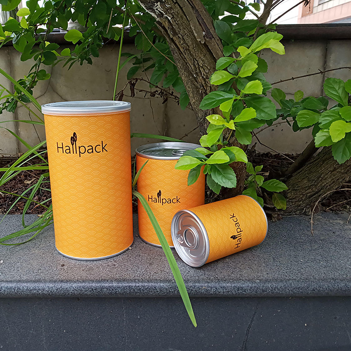 Atacado reciclado logotipo personalizado impressão cilindro de papelão caixa de tubo de papel de embalagem com tampa longa ferro chá café vela