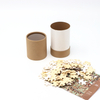 Embalagem personalizada para presente e artesanato, caixa de cilindro de papelão, tubo de papel, embalagem para crianças, quebra-cabeça de brinquedo
