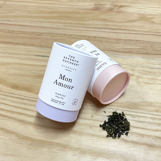 Cilindro mais vendido, folha de alumínio embutida, tampa de alumínio, tubo de papel kraft de qualidade alimentar, chá, café, porca, embalagem de tubo de papel