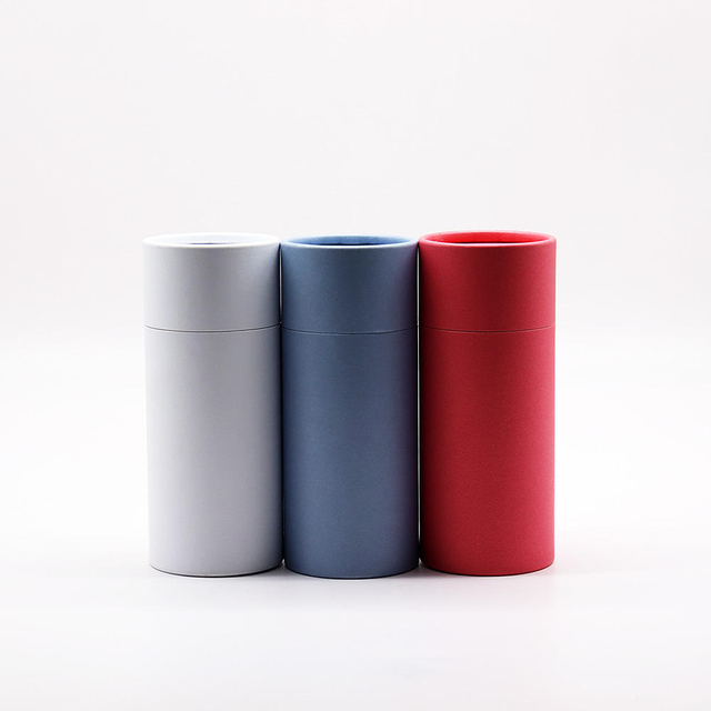 100% Material Reciclado Tubo de Papel Artesanal Personalizado Feito à Mão Cera de Soja Vela de Luxo Jarra de Vidro Tubo de Núcleo de Papel Embalagem de Chá