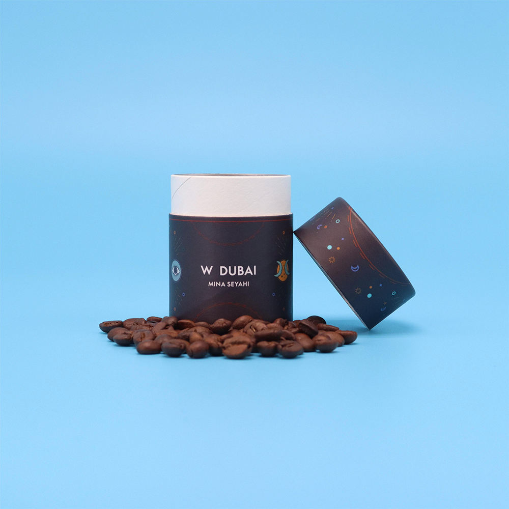 Embalagem de tubo de papel de chá com logotipo de impressão personalizada Recipiente de cilindro de papelão de qualidade alimentar para embalagem de caixa redonda de café e chá
