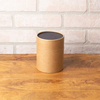 Tubo de papel Kraft personalizado 100% ecologicamente correto para embalagem de alimentos, folha, chá, flor, tubo de embalagem de chá