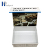 Caixa de papel de empacotamento da caixa da garrafa feita sob encomenda do presente da joia para a roupa