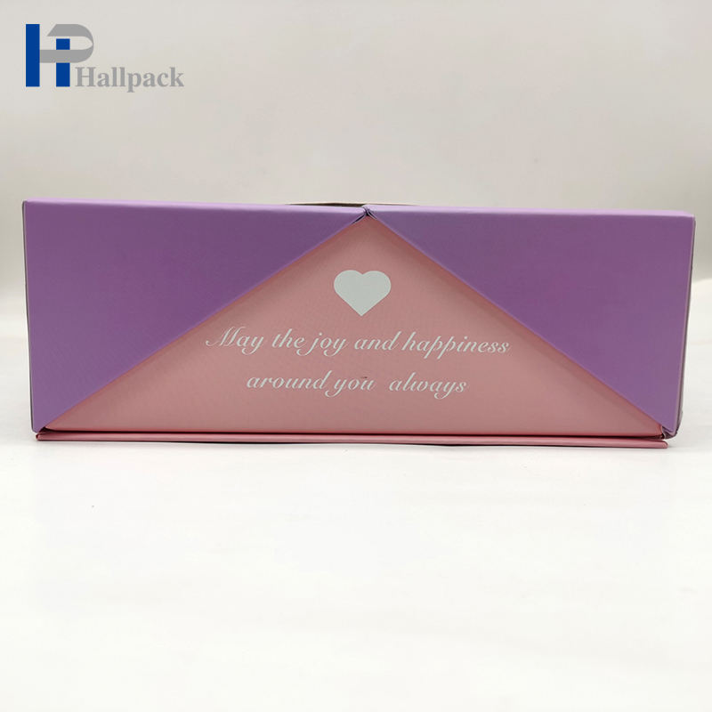 Caixa de papel requintada com novo design e caixa de padrão de impressão personalizada