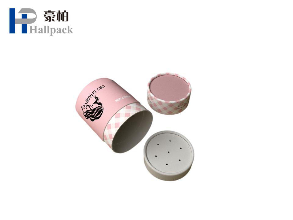 Tubo de papel de shampoo com peneira conveniente e eficaz para cuidados com os cabelos