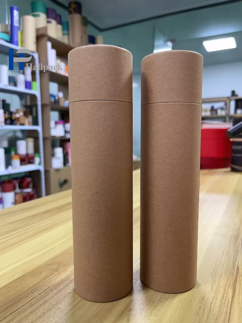 Tubo de papel do papel do cilindro do cartucho nenhum tubo de papel de embalagem de Brown da impressão