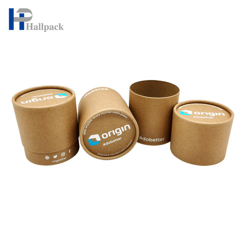 O papel da caixa do tubo do cilindro pode tubo de papel forte para o chocolate