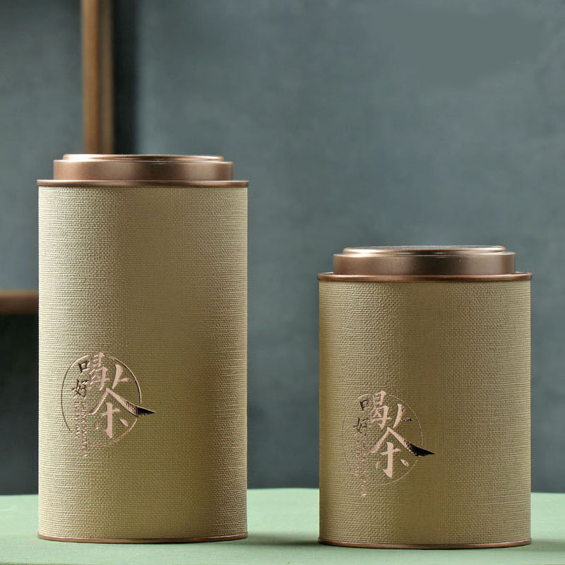 Tubos de chá ecológicos biodegradáveis ​​Tubos de papel de grau de alimentação para grãos de café nozes