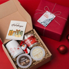 Caixa de presente de natal em forma de livro de design personalizada para chocolates biscoitos doces de doces