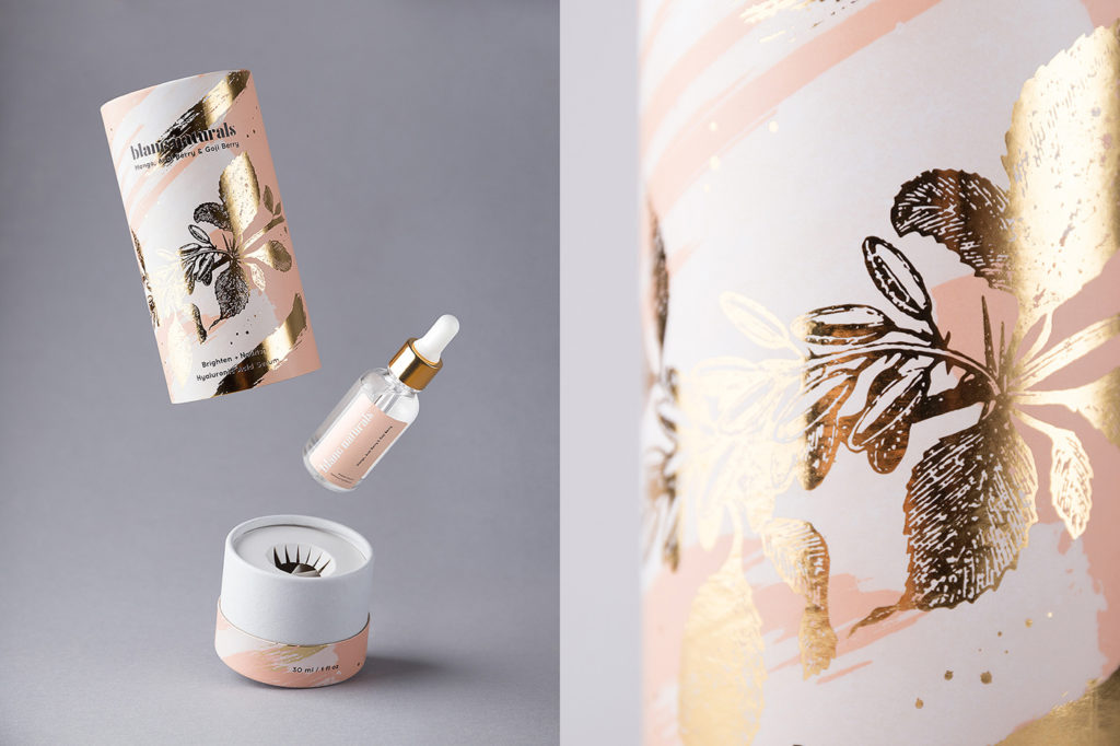 embalagem de tubo de garrafa de perfume