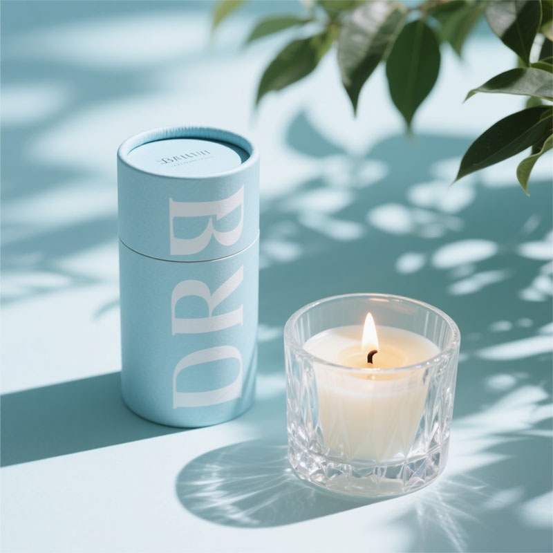 Tubos de papel jarra de velas: o coração simples e sustentável de uma atmosfera aconchegante