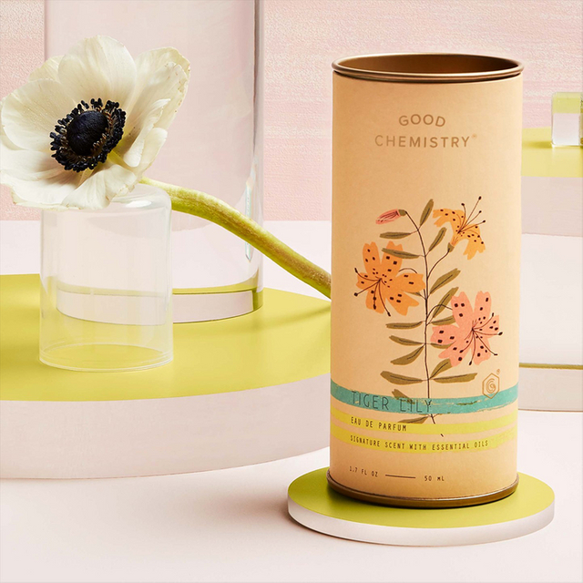 Embalagem de tubo de papel personalizado feito à mão Hallpack Embalagem ecológica de tubo de embalagem de cosméticos Embalagem redonda de papelão para frasco de perfume