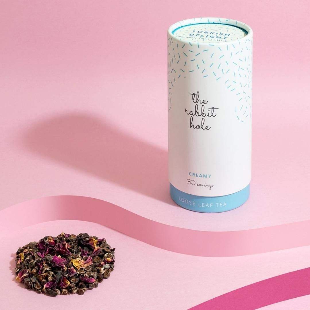 Caixa de cilindro redondo de tubo de papel biodegradável de alta qualidade para embalagem de chá