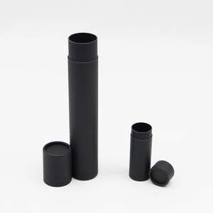 Eco amigável personalizado artigos de papelaria arte suprimentos papelão embalado caixa de tubo redondo embalado para pintura pigmento caneta lápis coloridos