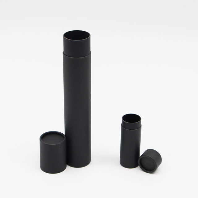 Eco amigável personalizado artigos de papelaria arte suprimentos papelão embalado caixa de tubo redondo embalado para pintura pigmento caneta lápis coloridos