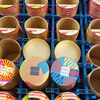 Material reciclado biodegradável impressão personalizada Kraft papelão duro cilindro tubo de papel embalagem logotipo Hallpack