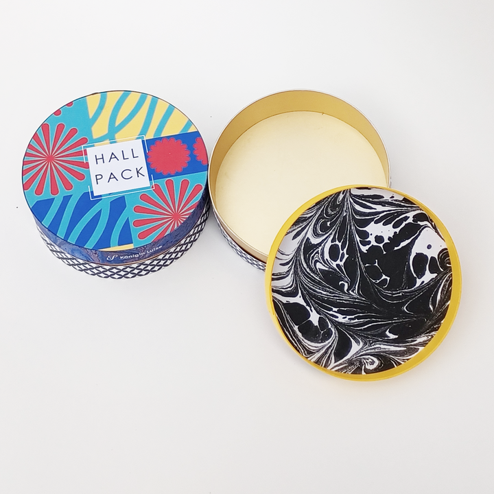 Material reciclado biodegradável impressão personalizada Kraft papelão duro cilindro tubo de papel embalagem logotipo Hallpack