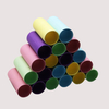 Tubos de rolo de papel artístico, ecológico, biodegradável, colorido, 2 polegadas, 54mm, artesanal, faça você mesmo, tubos de artesanato de papel colorido