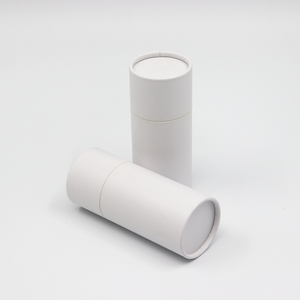 Embalagem ecologicamente correta para presente e artesanato, caixa de cilindro de papelão, tubo de papel para vela de cera