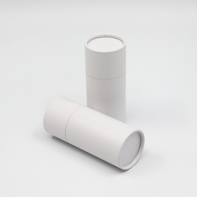 Embalagem ecologicamente correta para presente e artesanato, caixa de cilindro de papelão, tubo de papel para vela de cera