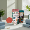 Embalagem de papel kraft com caixa de tubo redondo de impressão personalizada para embalagem de tubo de papelão artesanal de quebra-cabeça de moda de vela