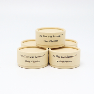 Tubo cosmético feito sob encomenda biodegradável do papel da caixa do cilindro do cartão que empacota para o corretivo do creme de cara