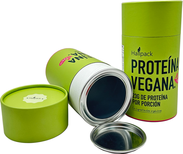 100% preço de fábrica hermético grau alimentício embalagem de tubo de papel de papelão embalagem de tubo para embalagem de cilindro de chá de café