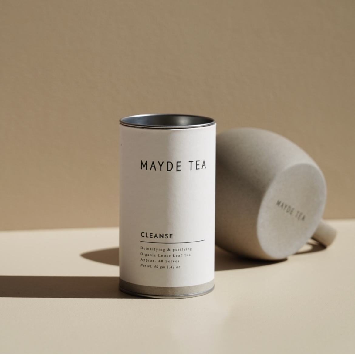 Cilindro biodegradável com impressão personalizada, alimentos com tampa de ferro, sacos de vasilha de chá premium, embalagem de caixa de tubo para pacote de chá solto