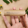 Batom push up biodegradável, tubo de papel kraft, recipiente de papelão para cosméticos, bálsamo labial, tubos de papel de embalagem