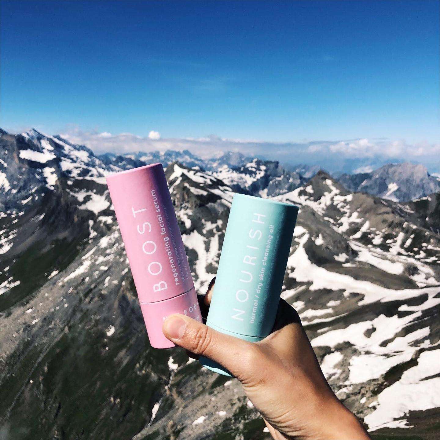 Frasco de perfume cosmético personalizado, tubo de papel de óleo essencial, cilindro redondo, tubos de embalagem de papelão para soro de cuidados com a pele