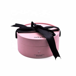 Cilindro de embalagem de papel personalizado biodegradável e ecológico com logotipo personalizado, caixa de papelão redonda, tubo de papel de embalagem de velas perfumadas