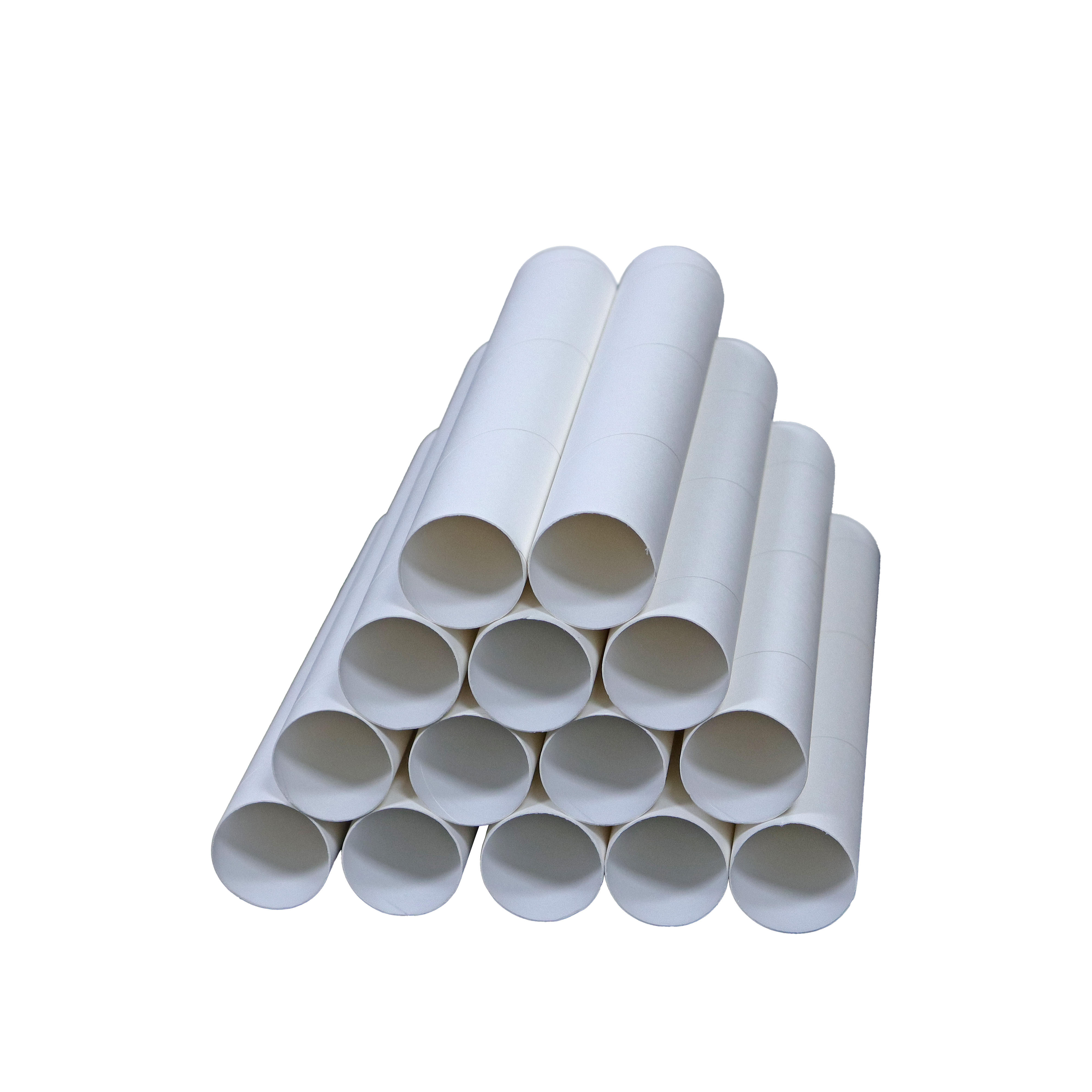 Tubo de cartaz A2 feito de papel Eco Kraft de 2 polegadas em estoque tubo de papel para embalagem