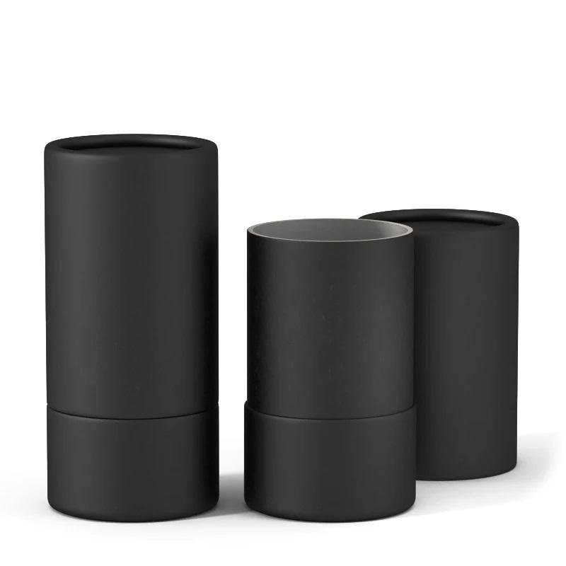 Tubo Kraft branco fosco de tamanho diferente que empacota o tubo de papel de perfume de vela de óleos essenciais