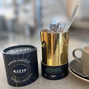 Hallpack Design Embalagem de tubo de papel personalizado para café Caixa de tubo redondo biodegradável para embalagem de cilindro de cacau