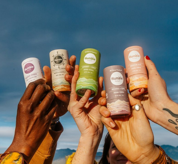 Tubo de desodorante de papel de caixa de luxo ecológico 2 onças push up tubo de placa de papel desodorante push reciclado tubo de papelão desodorante push up