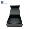 Caixa de papel de embalagem para impressão de logotipo personalizado por atacado Caixa de papel dobrável preta