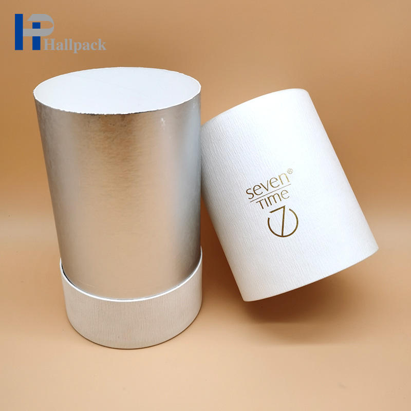 Tubo de papel de batom Perfume Alimentos Embalagem redonda de tubo de papel Kraft