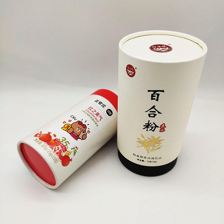 Produtos de saúde Venda Direta da Fábrica Roun Tubo Tubos de Papel de Embalagem Biodegradável