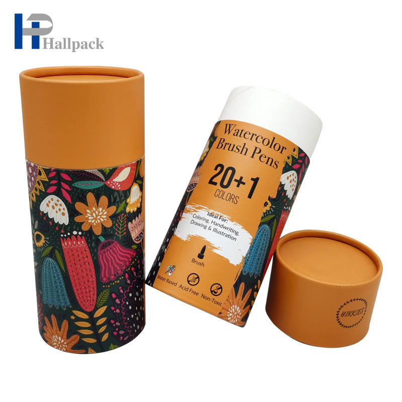 Tubo de papel biodegradável hermético de Facialmask para cotonete de algodão