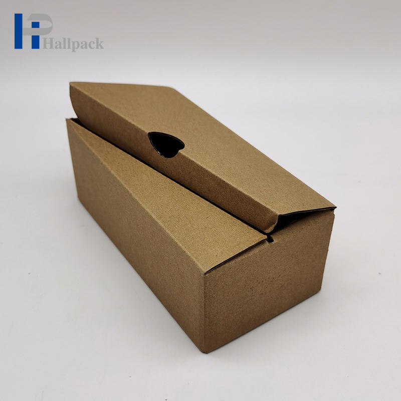 Caixa de papel ondulado de papel Kraft personalizada caixa de papelão de embalagem impressa
