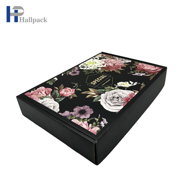 Caixa de papelão ondulado para avião por atacado, caixas de papel para embalagem de roupas