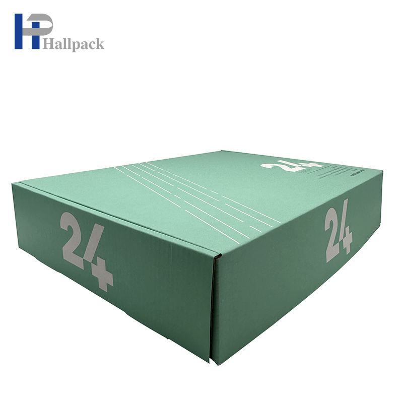 Caixa ondulada do avião feito sob encomenda da caixa do logotipo das caixas de papel de transporte recicláveis