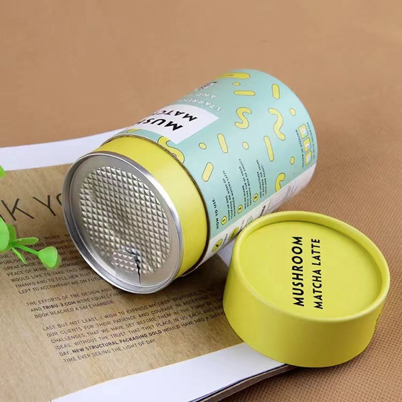 Pacote de chá de chá redonda de Cylinder Cylinder Biodegradable Cylinder