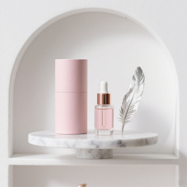 Tubo de embalagem de garrafas de perfume personalizado e ecológico