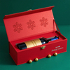 Material reciclável Kraft Christmas Gift Wine Perfume Bottle Packaging Boxes