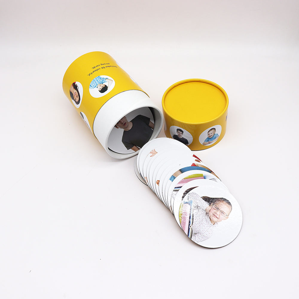 Tubo de caixa de papel kraft marrom de alta qualidade, personalizado, caixa redonda branca, cilindro biodegradável preto, embalagem de tubo de papel