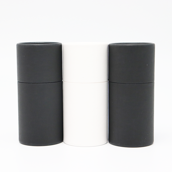 Embalagem de roupas ecológicas, caixa de cilindro de papelão, tubo de papel com janela para camisetas, roupas íntimas, meias, toalha